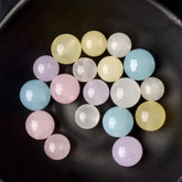 OZ DIY MC6001 Morganite-Colored Agate Loose Bead